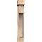 Ekena Millwork Westlake Block Smooth Bracket w/ Offset Brace, Douglas Fir, 5 1/2"W x 22"D x 34"H BKT0604X22X34WTL05SDF - alternate 2